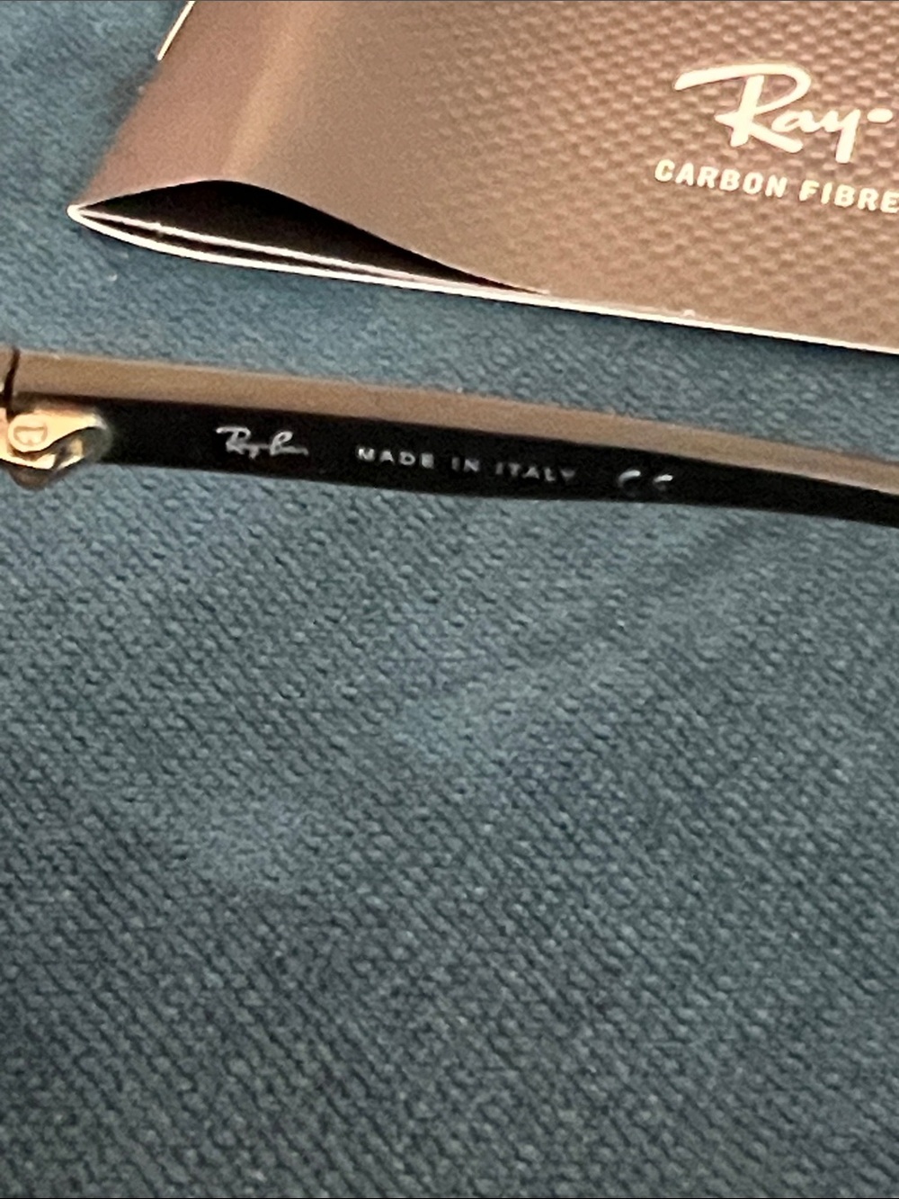 Ray-Ban Women’s Black Shield Sunglasses with Dark Lenses - Picture 3 of 4